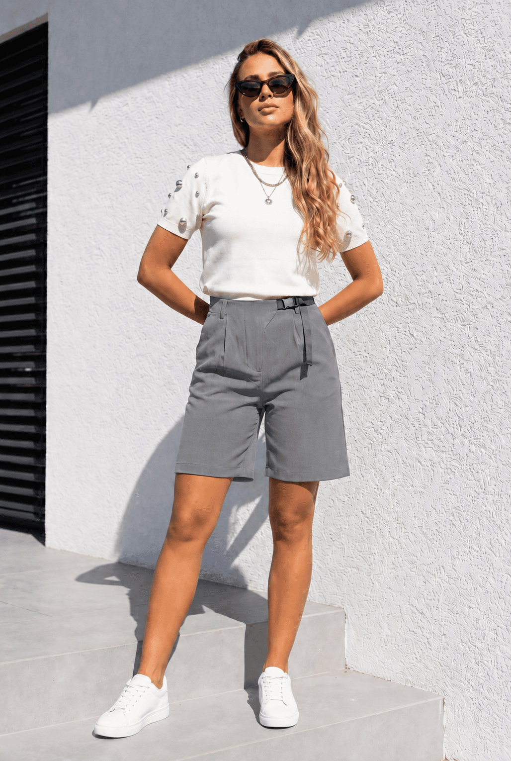 Short taille haute - Vue 3