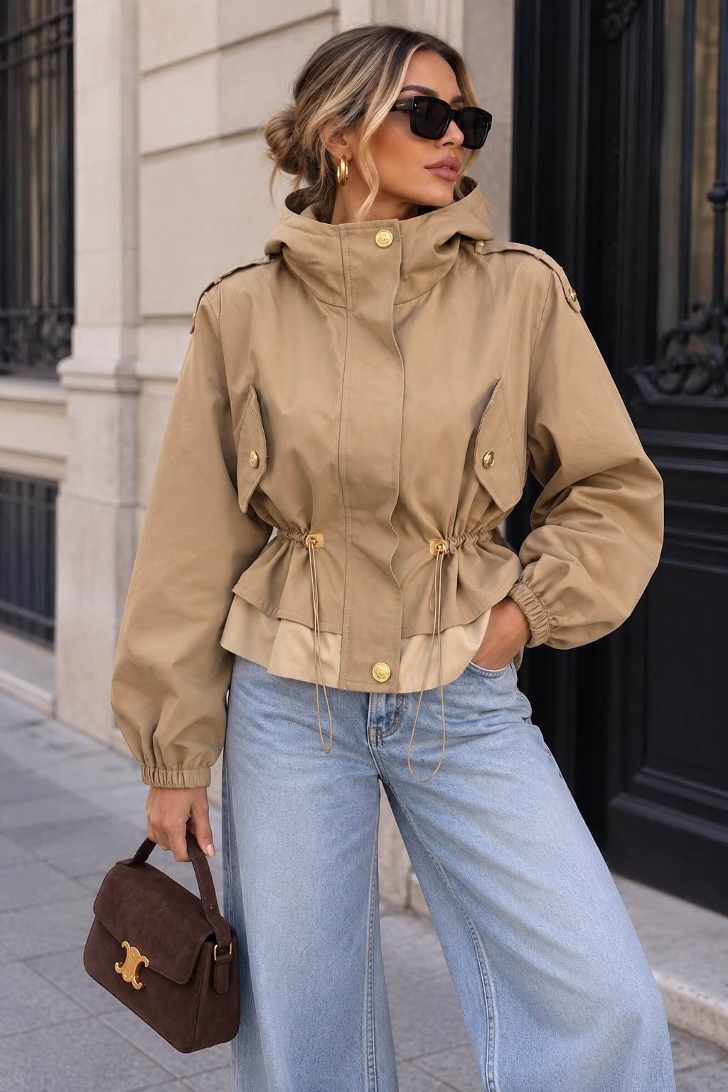 Veste à capuche - Vue 1